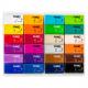 Modelliermasse-Set SOFT "Basic", 24er Set 8023 C24-1