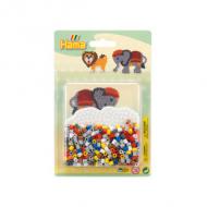 Bügelperlen midi "Elefant/Löwe", im Blister