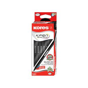Einweg-Kugelschreiber K-PEN Super Slide K0, schwarz KP37012