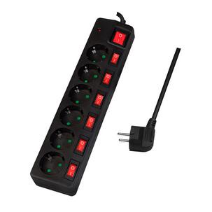 Steckdosenleiste, schwarz LPS233