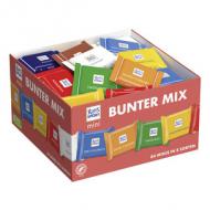 Mini-Tafelschokolade "BUNTER MIX", 84er Vorratsbox