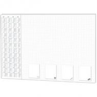 Papier-Schreibunterlage "Office - dotted", mit Kalendarium