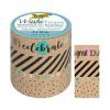Deko-Klebeband Washi-Tape "Kraftpapier II"