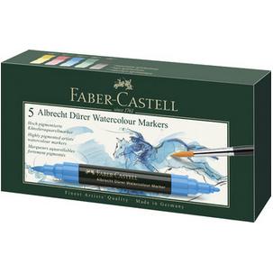 Aquarellmarker ALBRECHT DÜRER, 5er Etui 160305