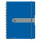 Collegeblock easy orga to go, transparent/blau 300003230