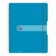 Collegeblock easy orga to go, transparent/blau 300003230