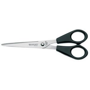 Büroschere, Länge: 155 mm, schwarz E-31160 00