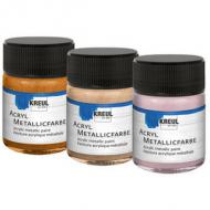 Acryl-Metallicfarbe, 50 ml Glas