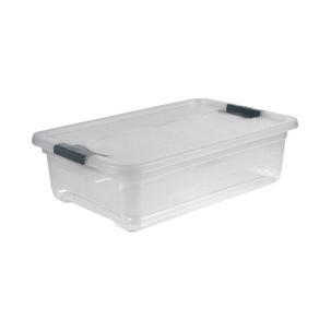 Symbolbild: Aufbewahrungsbox "cornelia", transparent, 28 Liter 1094482700000