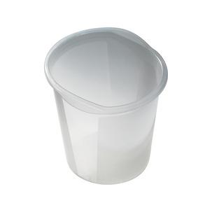 Papierkorb "the joy", weiß-transluzent H2360210