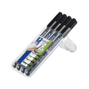 Permanent-Marker Lumocolor, sortiert - 4er Etui 31-9WP4GS
