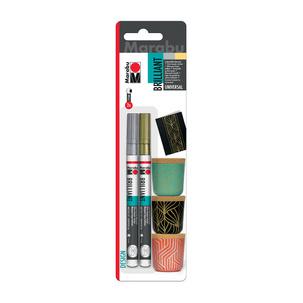 Lackmarker "Brilliant Painter Basic", 2er Blister 0121000000080