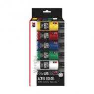 Acrylfarbe "AcrylColor", Starter Set