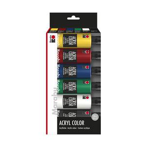 Acrylfarbe "AcrylColor", Starter Set  12010 000 00080