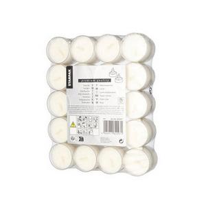 Teelichter weiß, Polycarbonathülle 82097