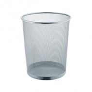 Papierkorb "the circle network", silber