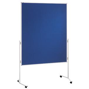 Moderationstafel ECO, einteilig - Filz, blau ECO-UMTF12R