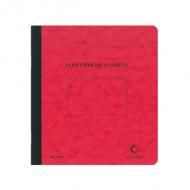 ELVE Cahier piqué "Position de compte", 210 x 190 mm folioté, 4 colonnes + report +  reporter, papier registre supérieur 100 g / m2, imprimé bleu, couverture tramé, 80 pages dimensions: (L)210) x (H)190 mm vertical, couleurs assorties (1439)