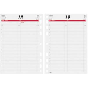 Kalender-Einlage für Zeitplaner "Timing 1", Tageskalendarium 7065910006