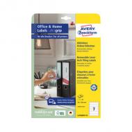 Ordnerrücken-Etiketten "Office & Home"