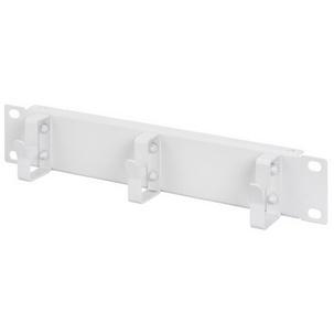 10" Rangierpanel, 1 HE, 3 Kabelführungsbügel, grau DN-10 ORG-1U