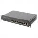 10" Gigabit Ethernet Switch 8 Ports, Vorderseite DN-80114