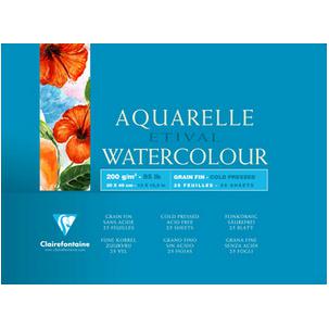 Symbolbild: Künstlerblock Aquarelle ETIVAL, 200 g/qm 96455C