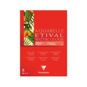 Künstlerblock Aquarelle ETIVAL - klassische Körnung, 300 g/qm 96389C