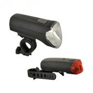 Fahrrad LED-Beleuchtungs-Set 60/30/15 Lux