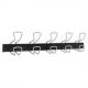 Wandgarderobe "PRO5", 5 Doppelhaken PMPRO3M