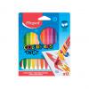 Wachsmalstifte COLORPEPS TWIST, 12er Blister