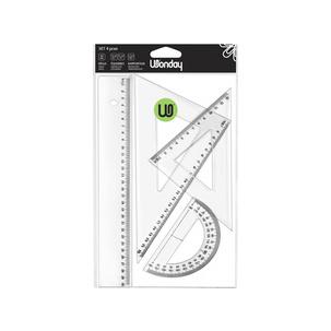 Geometrie-Set ECO, 4-teilig FTE040062