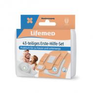 Erste-Hilfe-Pflaster-Set, 43-teilig