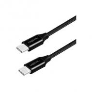 Symbolbild: USB 2.0 Anschlusskabel, USB-C Stecker - USB-C Stecker, schwarz