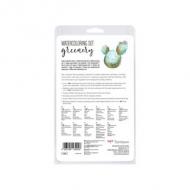 Watercoloring-Set "Greenery", 11-teilig - Rückansicht