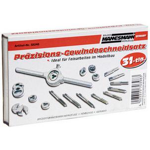 Gewindeschneide-Satz HSS, 31-teilig M53240