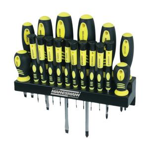 Schraubendreher-Satz, 18-teilig, im Wandhalter M11410