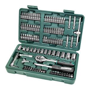 Steckschlüssel- & Bit-Satz, 130-teilig M29166