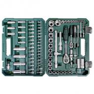 Steckschlüssel-Satz 1/4" + 1/2", 94-teilig