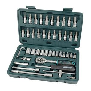 Steckschlüssel-Satz 1/4" (6,3 mm), 46-teilig M2040-SL
