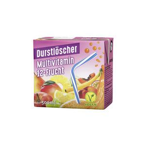 Erfrischungsgetränk Multivitaum 12-Frucht, 500 ml Trinkpack 0000040413846