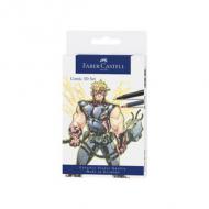 Tuschestift PITT artist pen, Comic Illustration 3D Set