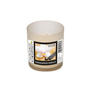 Duftkerze im Glas "Sandalwood-Vanilla" 96887