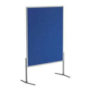 Moderationstafel PRO, mit klappbaren Füßen - Filz blau MT804303