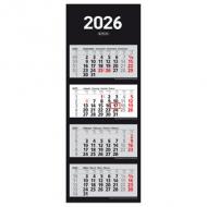 4-Monats-Wandkalender 2026