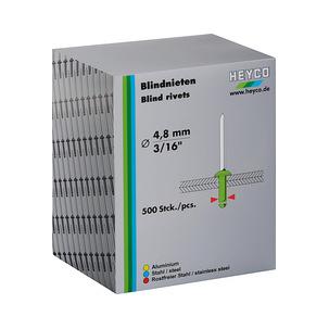 Symbolbild: Blindnieten im Karton 01262400200