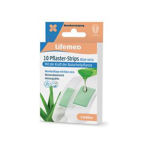 Pflaster-Strips "Aloe Vera", 10er Pack 99009