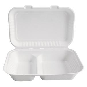 Zuckerrohr-Lunchbox NATURE Star, innen 2-geteilt 41225