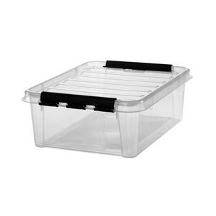 Aufbewahrungsbox CLASSIC 20 L, schwarze Klippverschlüsse 3494141