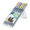 Fineliner triplus "pastel", 6er Etui
